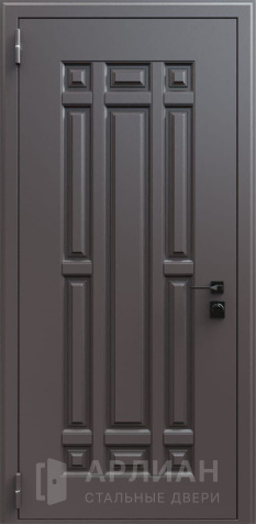 Фото №2 «Темно коричневая стальная дверь №711»