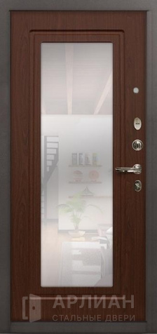 Фото №2 «Трендовая входная дверь с зеркалом №20»