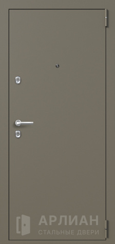 Фото «Одностворчатая железная квартирная дверь с ламинатом №52»